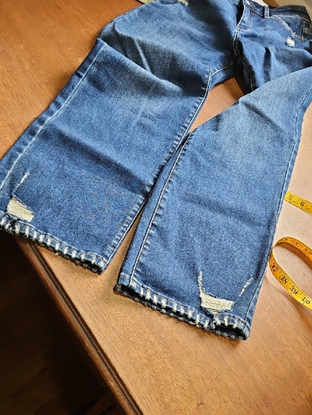 KanCan Dark Blue Wide Leg High-Rise Jeans - Picture 6 of 15